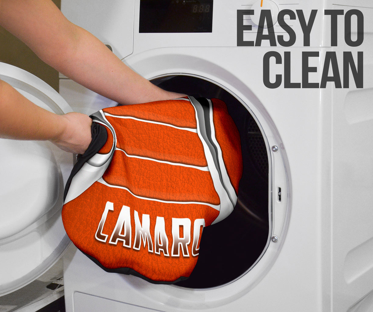 Camaro Hugger Orange Car Seat Covers