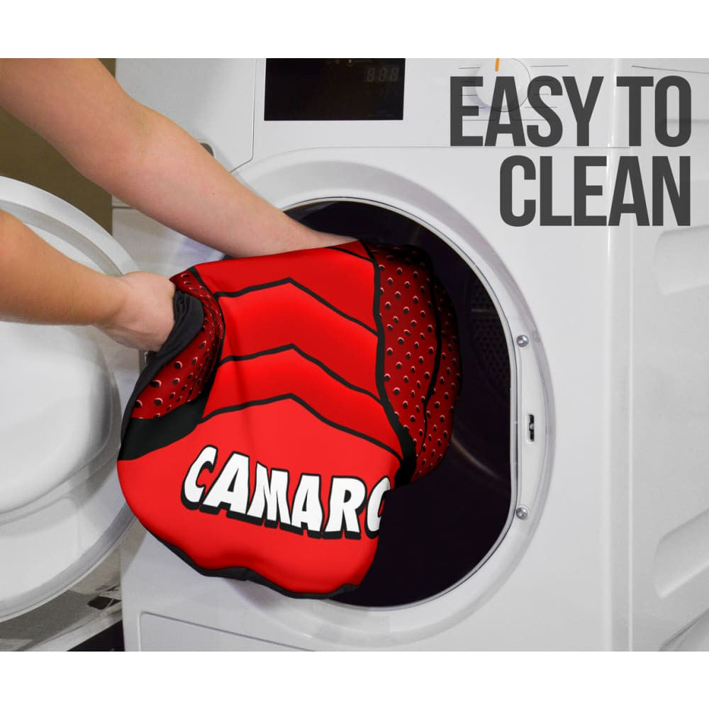 Camaro Red Car Seat Covers