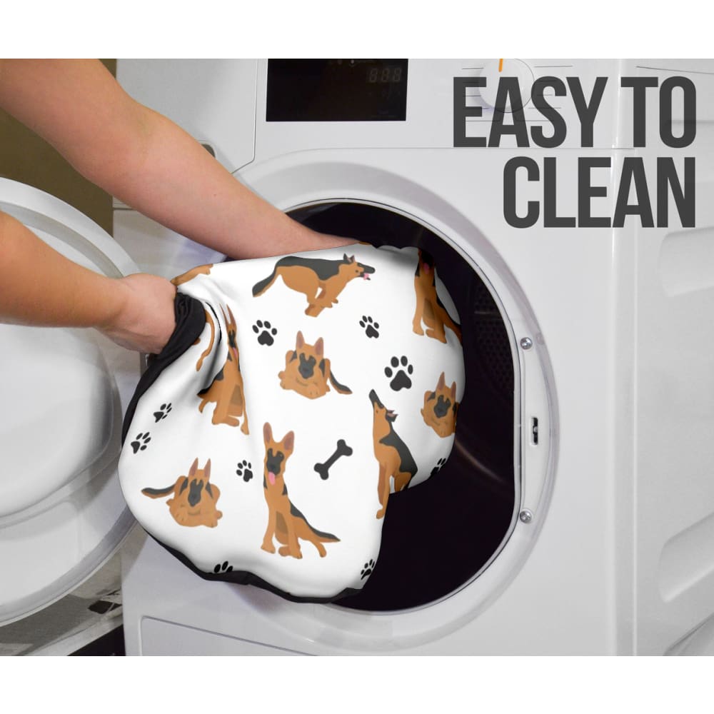 German Shepherd Print Car Seat Covers