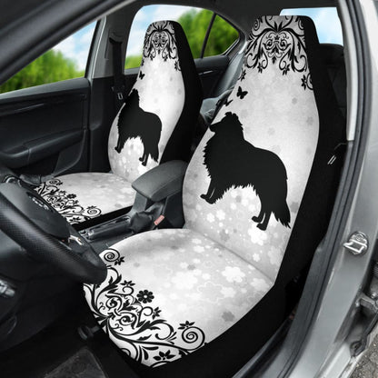 Amazing Shetland Sheepdog Print Car Seat Covers Custom