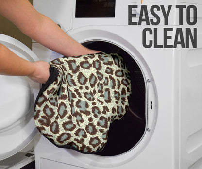 Leopard Gray Skin Car Seat Covers