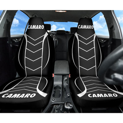 Camaro Gloss Black Car Seat Covers