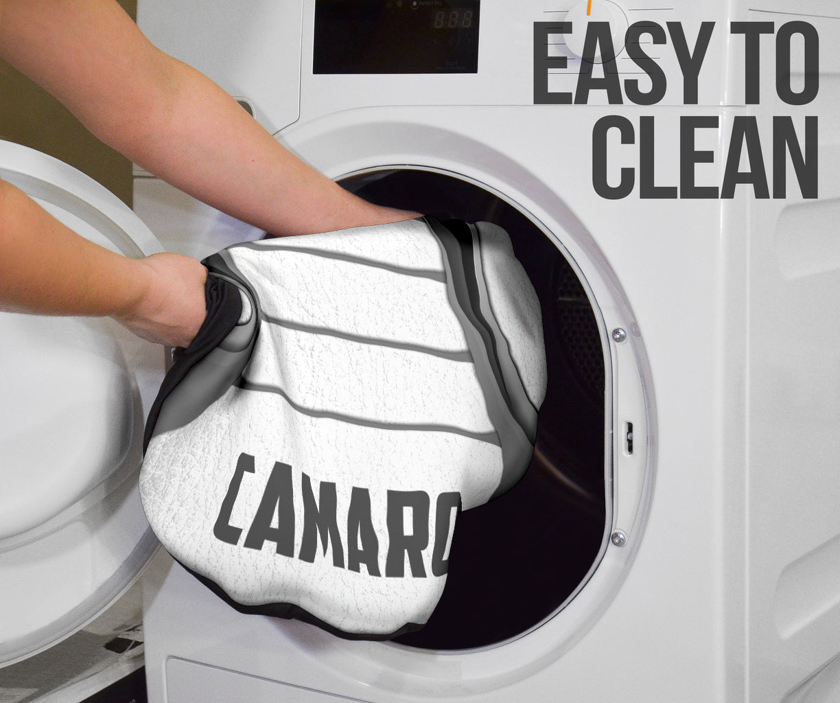 Camaro White Car Seat Covers