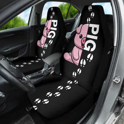 Amazing Love Cute Pig Car Seat Covers