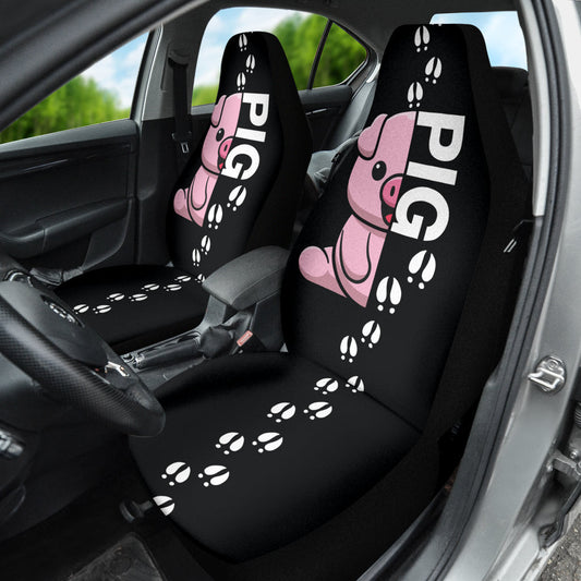 Amazing Love Cute Pig Car Seat Covers