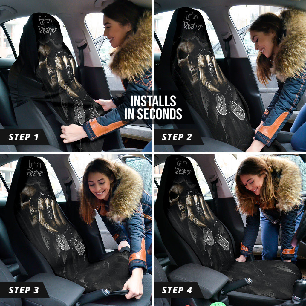 Grim Reaper You're Next Horror Car Seat Covers
