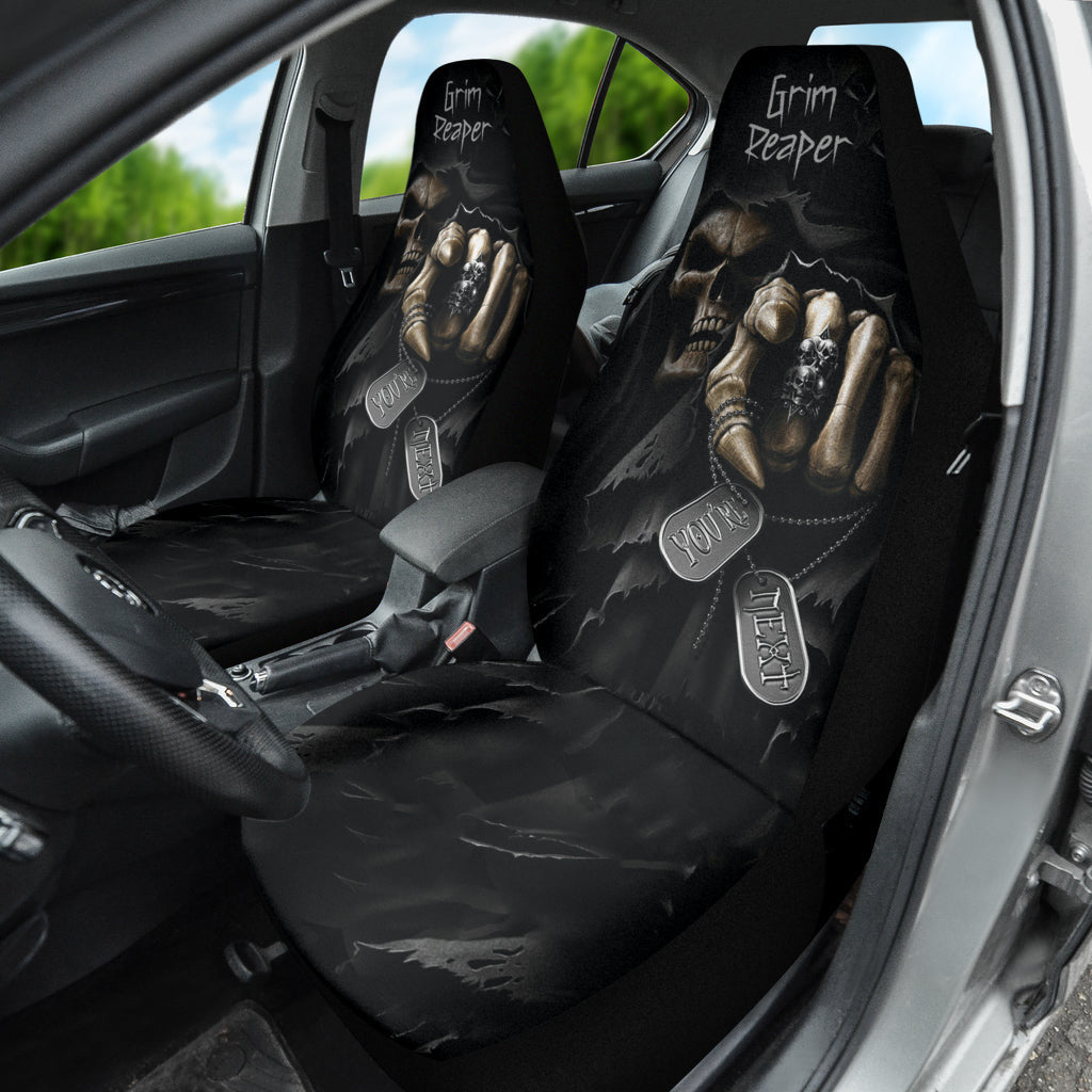 Grim Reaper You're Next Horror Car Seat Covers
