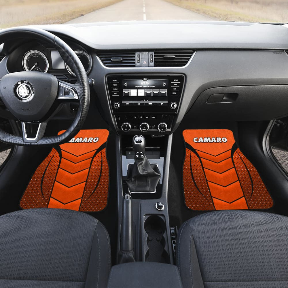 Camaro Hugger Orange Car Floor Mats