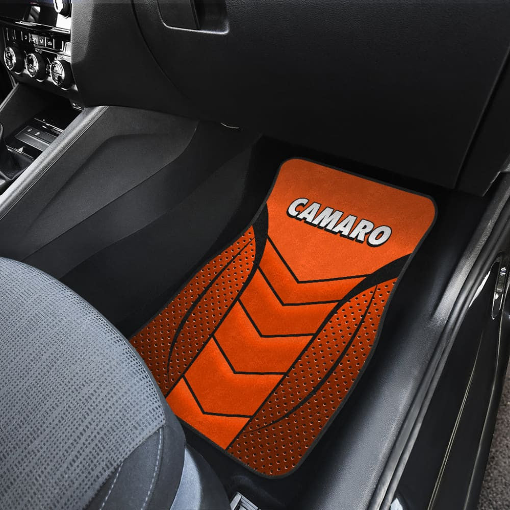 Camaro Hugger Orange Car Floor Mats