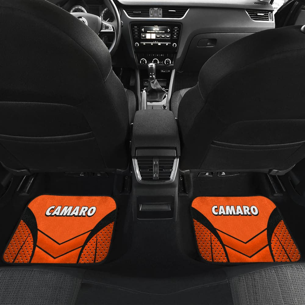 Camaro Hugger Orange Car Floor Mats