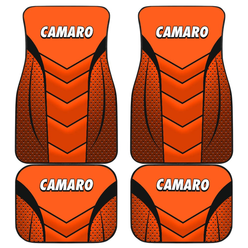 Camaro Hugger Orange Car Floor Mats
