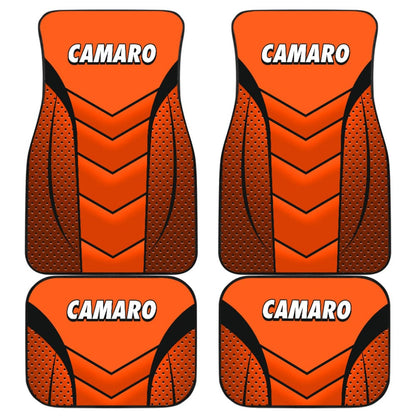 Camaro Hugger Orange Car Floor Mats