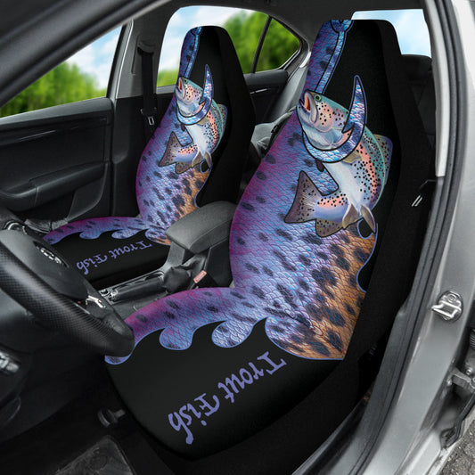 Trout Fish Hook Printing Car Seat Covers