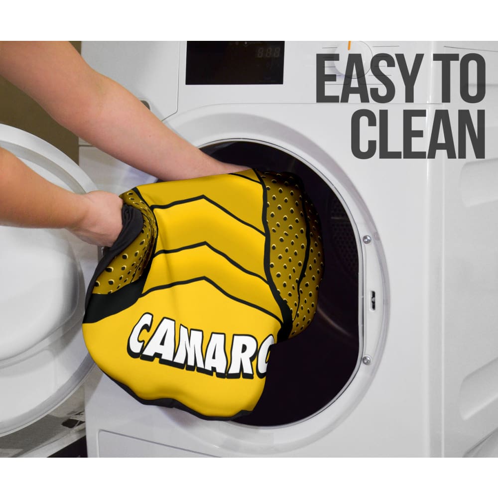 Camaro Yellow Car Seat Covers