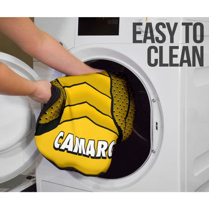 Camaro Yellow Car Seat Covers