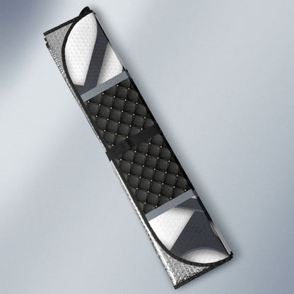 Amazing Volvo Black And White Themed Printed Car Auto Sun Shades