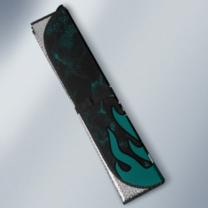 Fish Bone Fishing Hook Car Auto Sun Shades