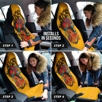 Amazing African Gift Ideas Black Women Power Car Seat Covers