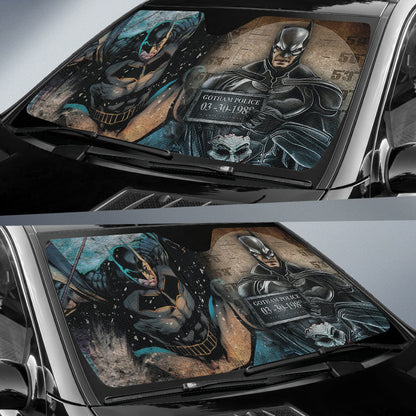 Batman Gotham Police Dc Comics Car Auto Sun Shades