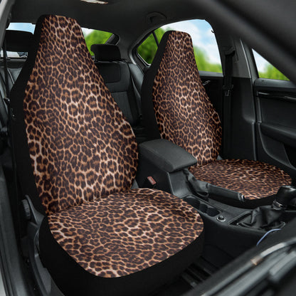 Leopard Brown Skin Car Seat Covers