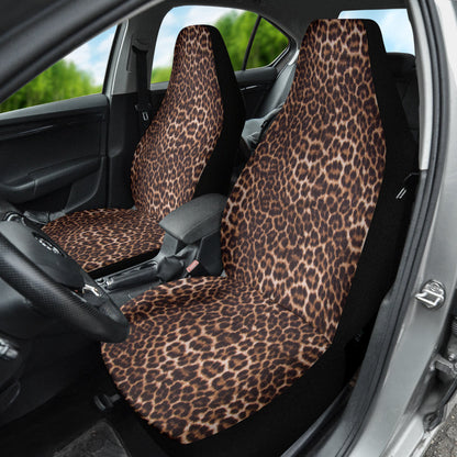 Leopard Brown Skin Car Seat Covers