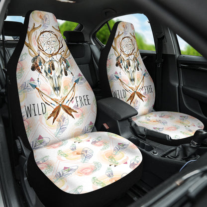 Deer Boho Dream Catcher Wild Free Car Seat Covers