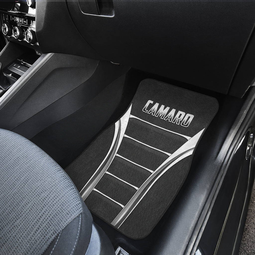 Camaro Flat Black Car Floor Mats