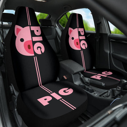 Pink Pig Lovers Car Seat Covers
