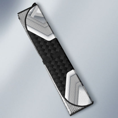 Amazing Volvo White Black Themed Printed Car Auto Sun Shades