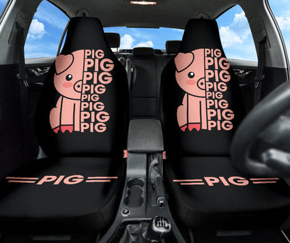 Lovely Pig Car Seat Covers