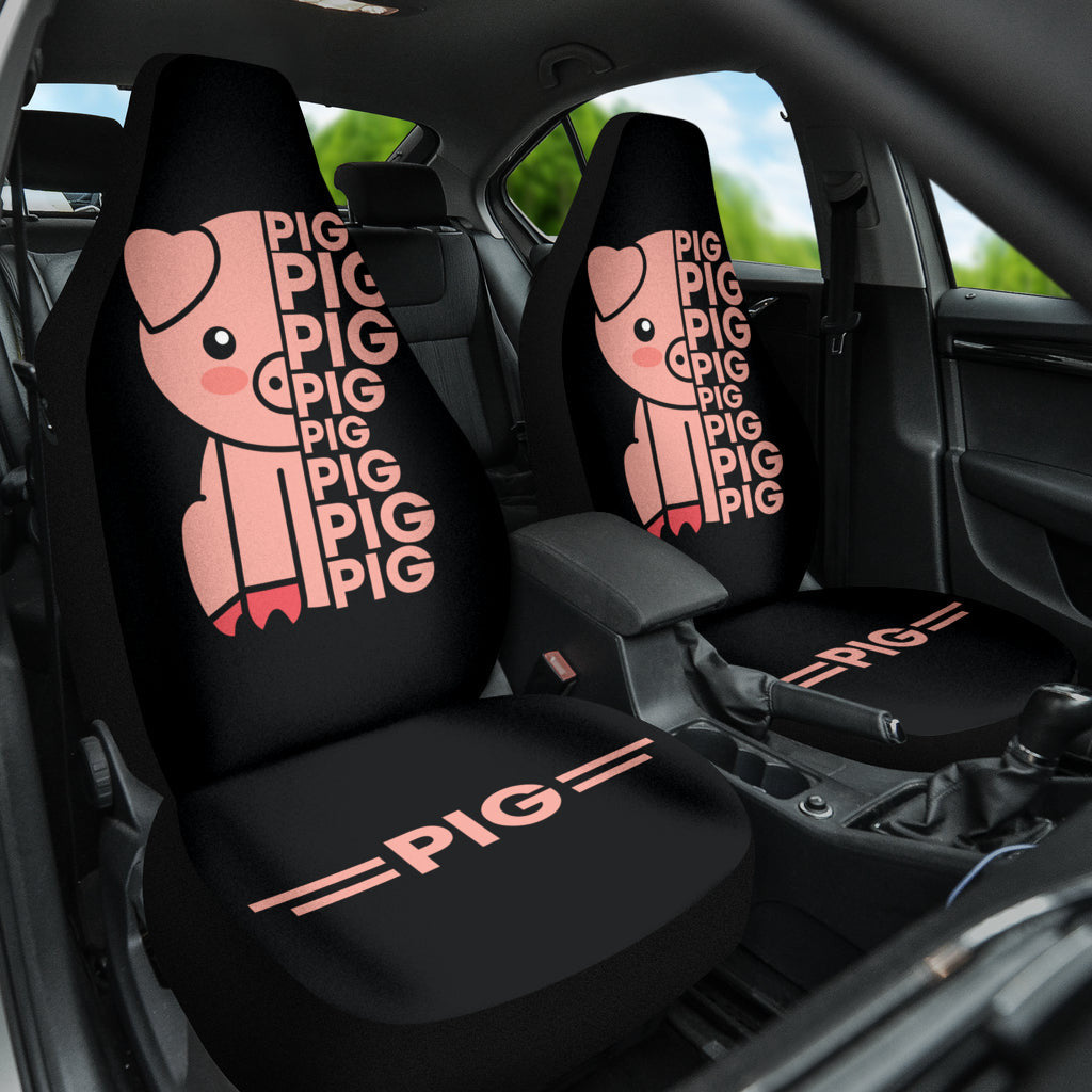 Lovely Pig Car Seat Covers