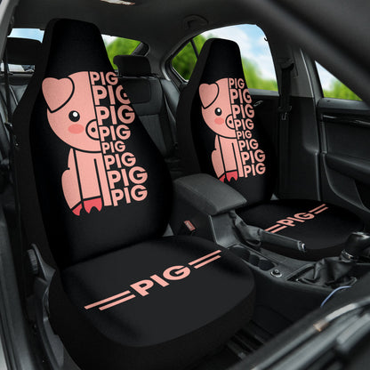 Lovely Pig Car Seat Covers