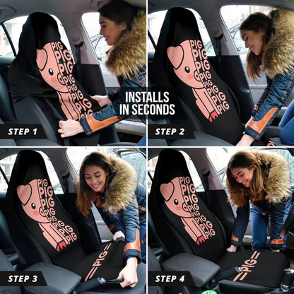 Lovely Pig Car Seat Covers