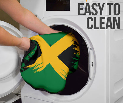 Jamaica Lion Flag Grunge Car Seat Covers