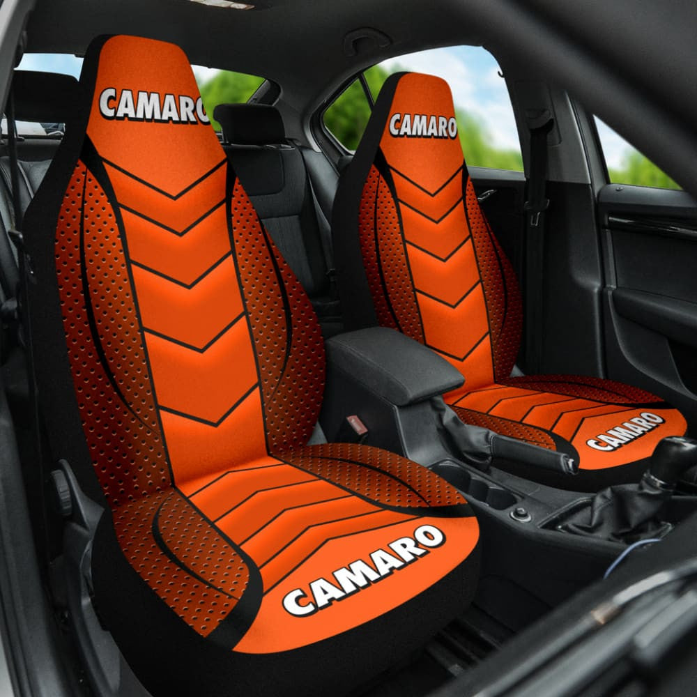 Camaro Hugger Orange Car Seat Covers