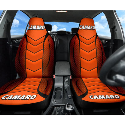 Camaro Hugger Orange Car Seat Covers