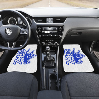 Custom Print Automobiles Car Floor Mats Zeta Phi Beta