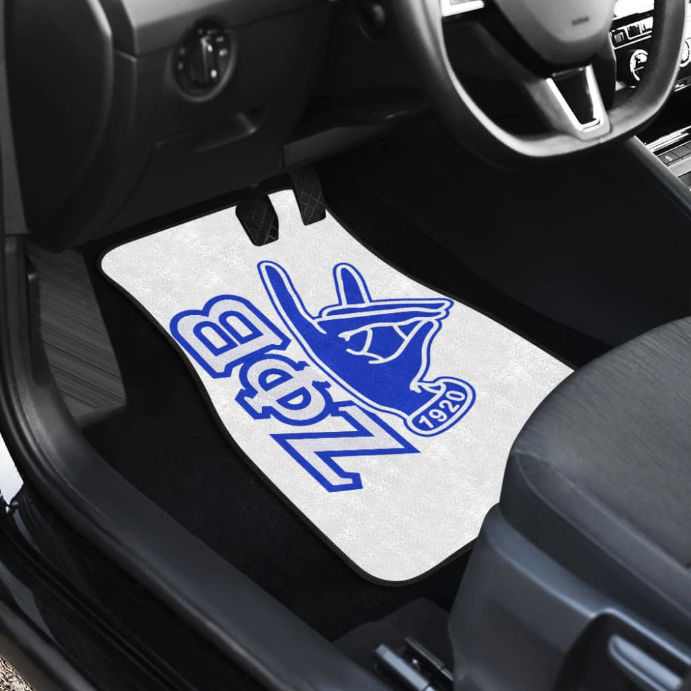 Custom Print Automobiles Car Floor Mats Zeta Phi Beta