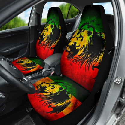 Amazing Gift Ideas Reggae Rasta Lion Car Seat Covers Custom