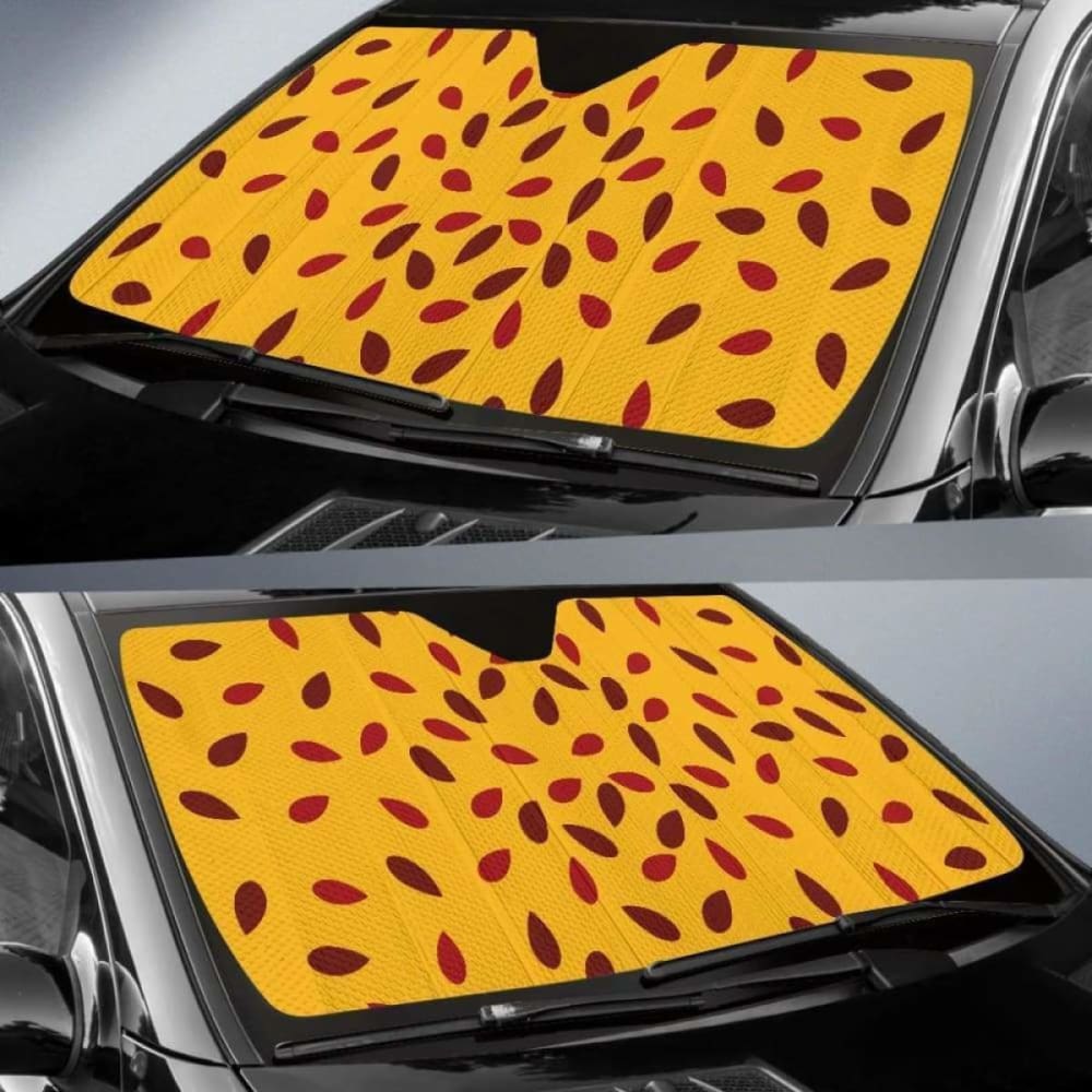 Passion Fruit Texture Car Auto Sun Shades