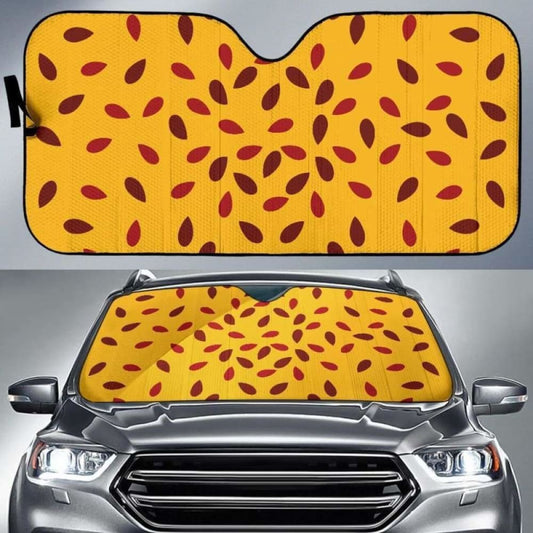 Passion Fruit Texture Car Auto Sun Shades