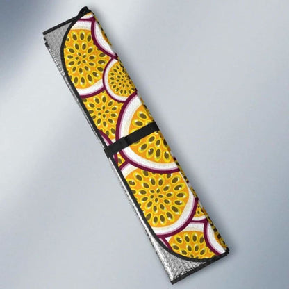 Passion Fruits Slice Pattern Car Auto Sun Shades