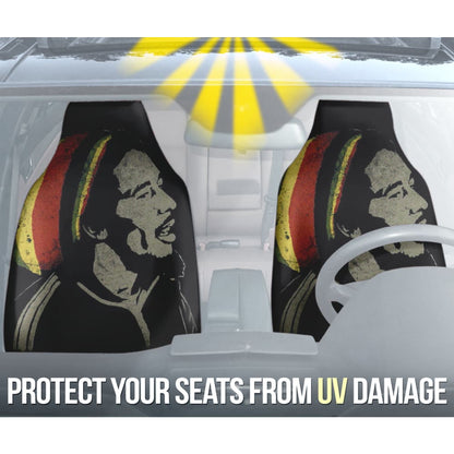 Bob Marley One Love Jamaica Reggae Car Seat Covers Custom