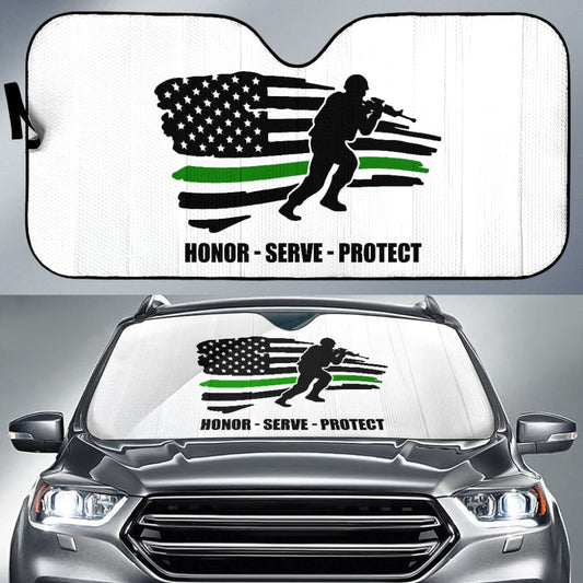 American Flag Military Patriotic Car Seats Covers