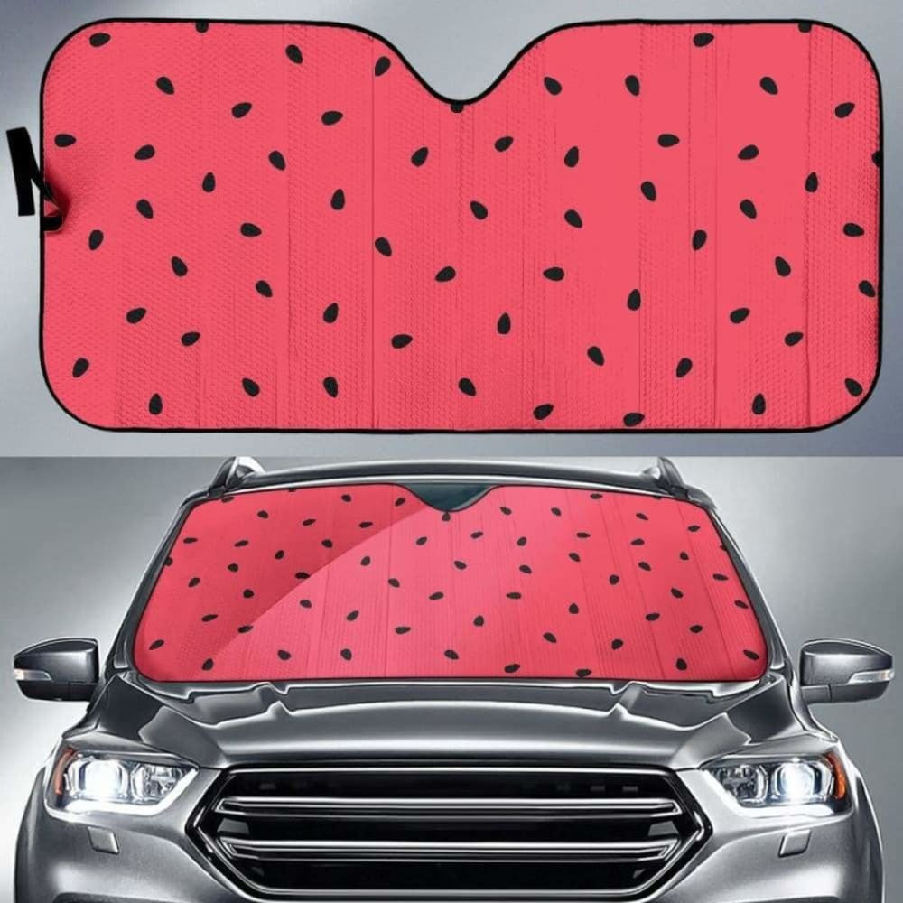 Watermelon Texture Background Car Auto Sun Shades