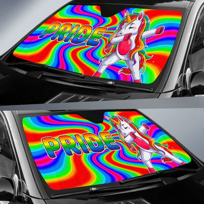 Amazing Unicorn LGBT Car Auto Sun Shades