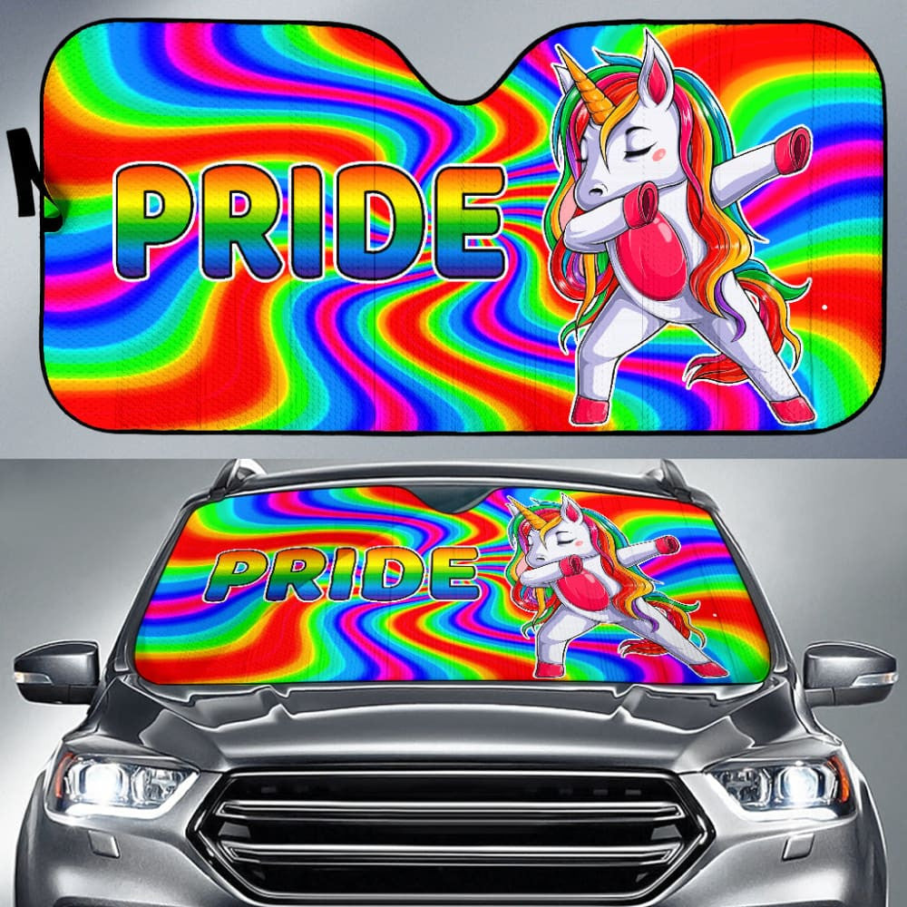 Amazing Unicorn LGBT Car Auto Sun Shades