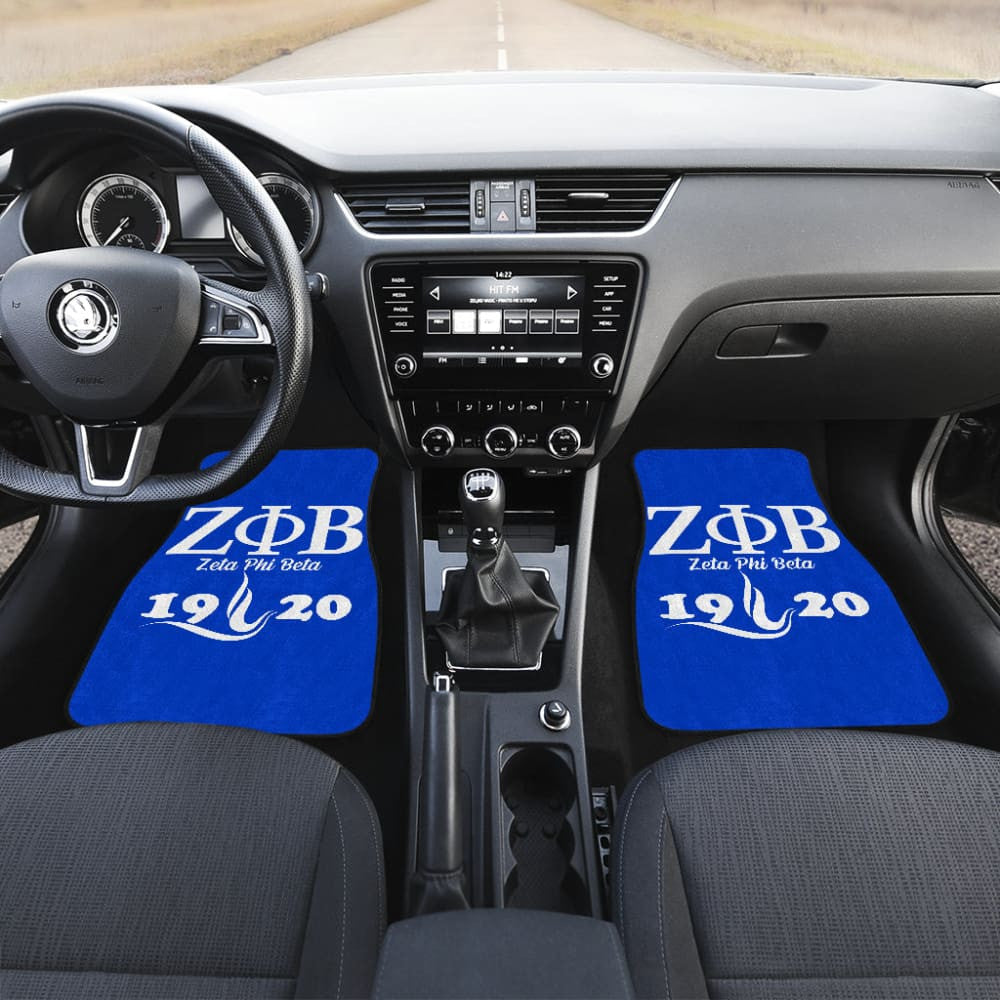 Zeta Phi Beta Custom Car Accessories Car Floor Mats
