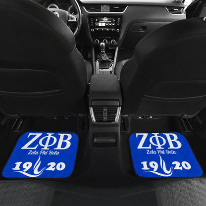 Zeta Phi Beta Custom Car Accessories Car Floor Mats