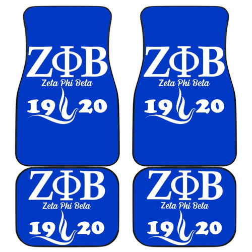 Zeta Phi Beta Custom Car Accessories Car Floor Mats
